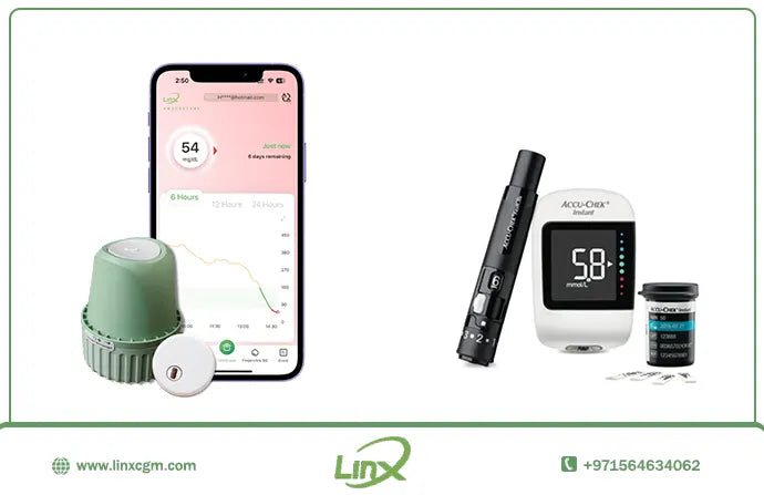 difference between an instant glucose monitor and continuous glucose monitor