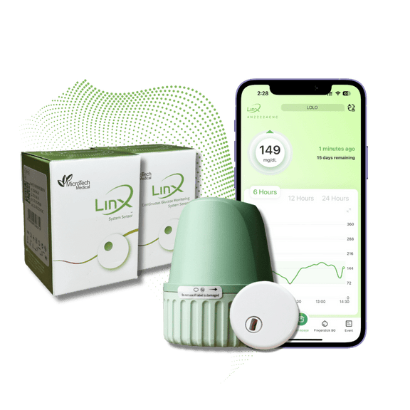 Linx Bluecard 1 Month LinX Continuous Glucose Monitoring System – LinXCGM
